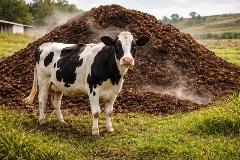 estiércol en ganadería
